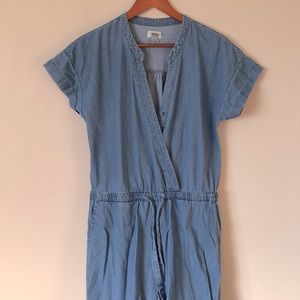 Chambray Romper